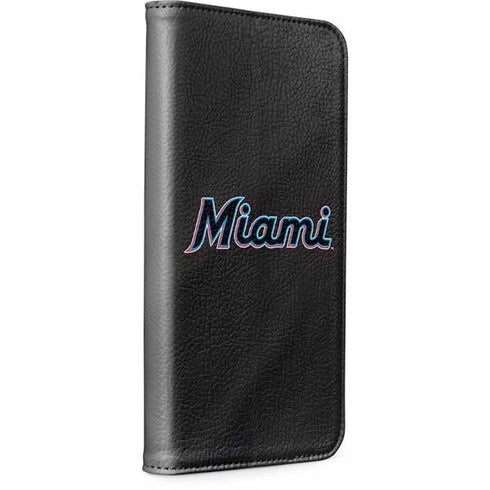 MLB Miami Marlins Jersey Alternate iPhone 15 Pro Folio Case